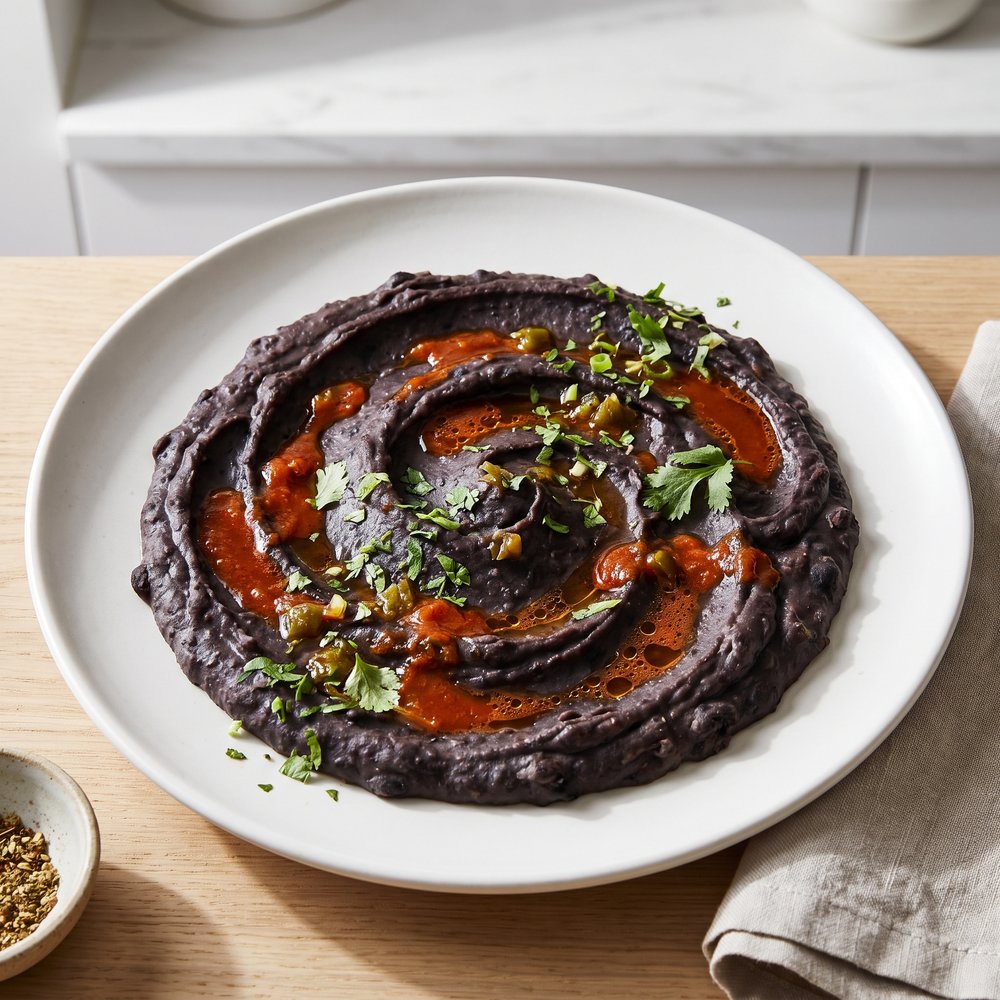 Refried Black Beans