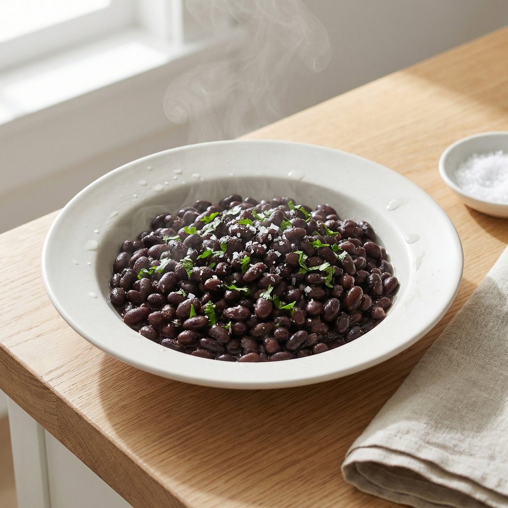 Rice Cooker Dried Black Beans