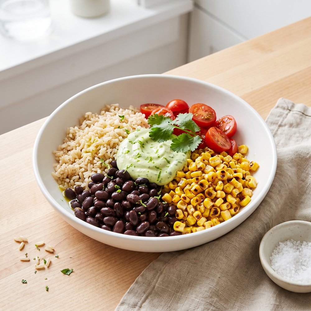 Rice and Bean Bowl Dinner