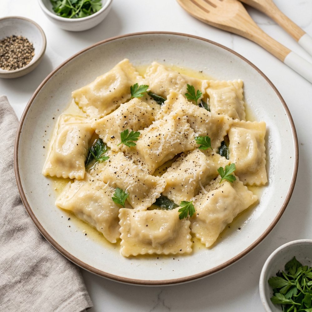 Ricotta-Parmesan Agnolotti