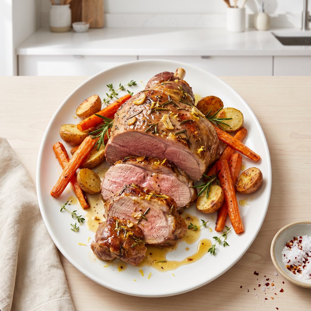 Roast Leg of Lamb with Rosemary