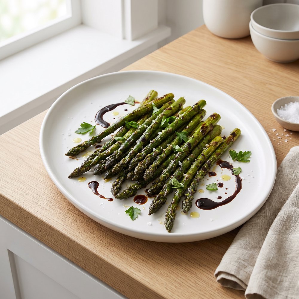 Roasted Asparagus with Balsamic Vinegar