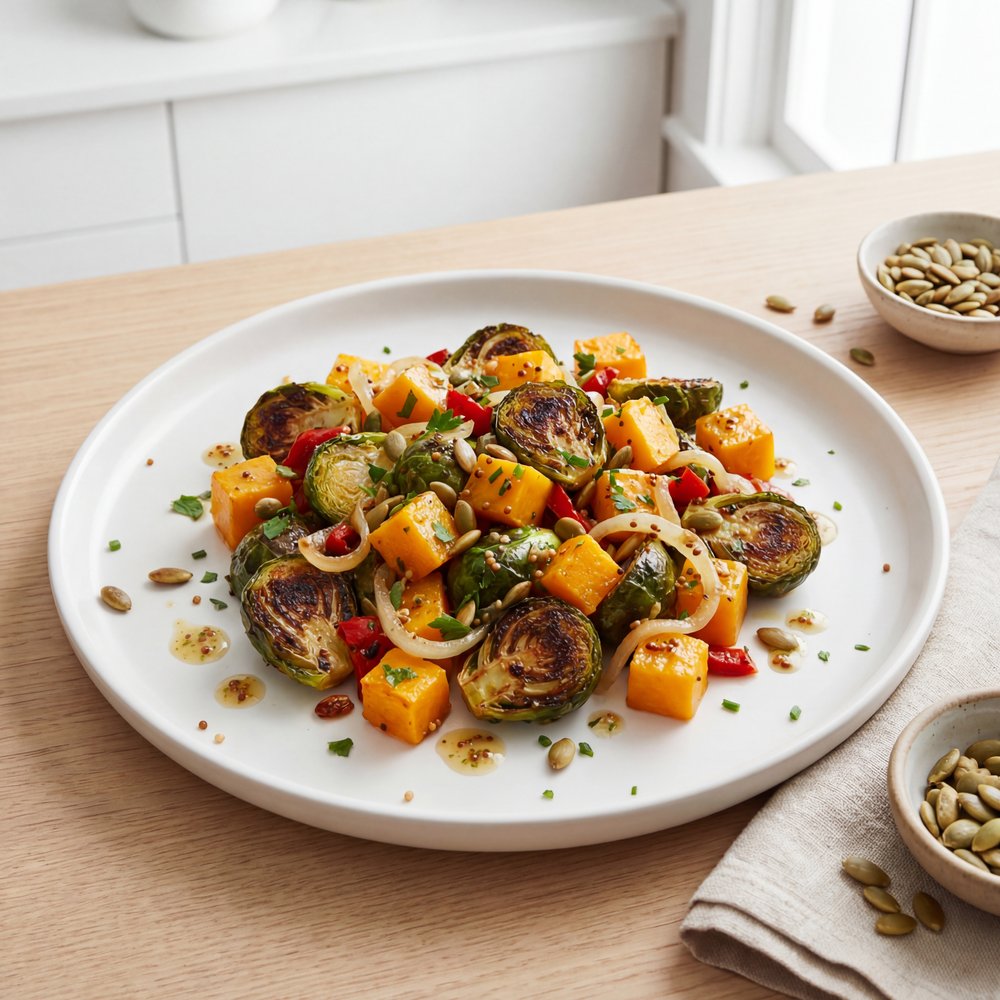 Roasted Fall Vegetable Salad