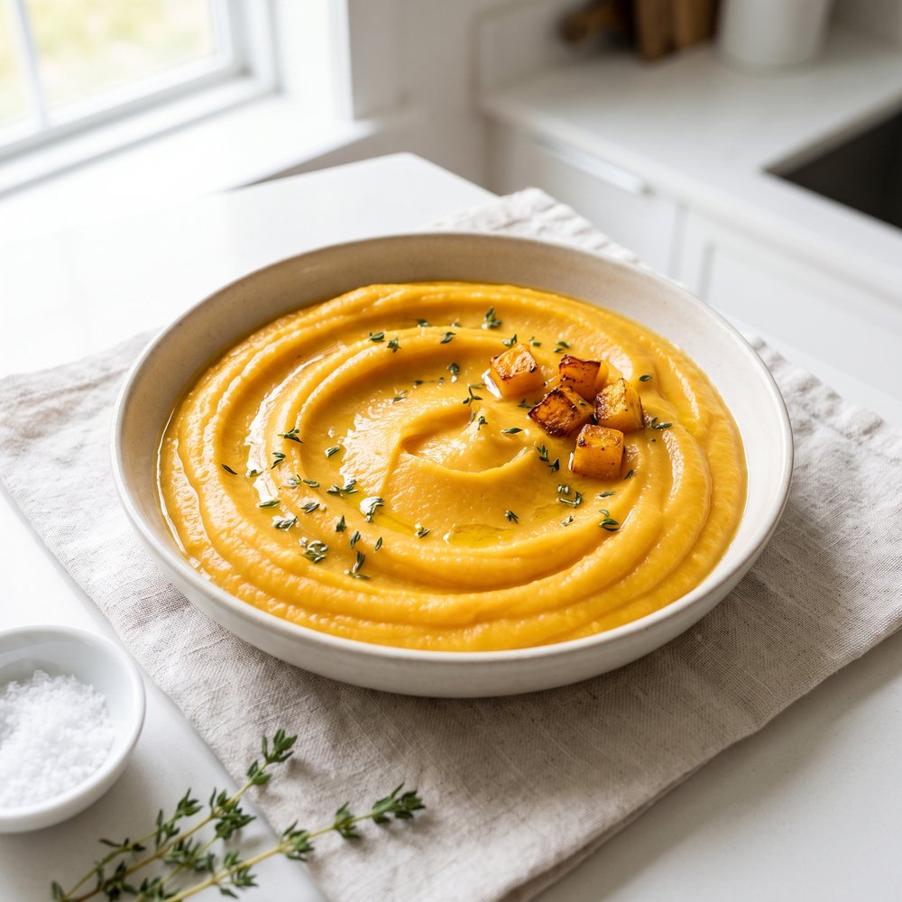 Roasted Butternut Squash for Baby