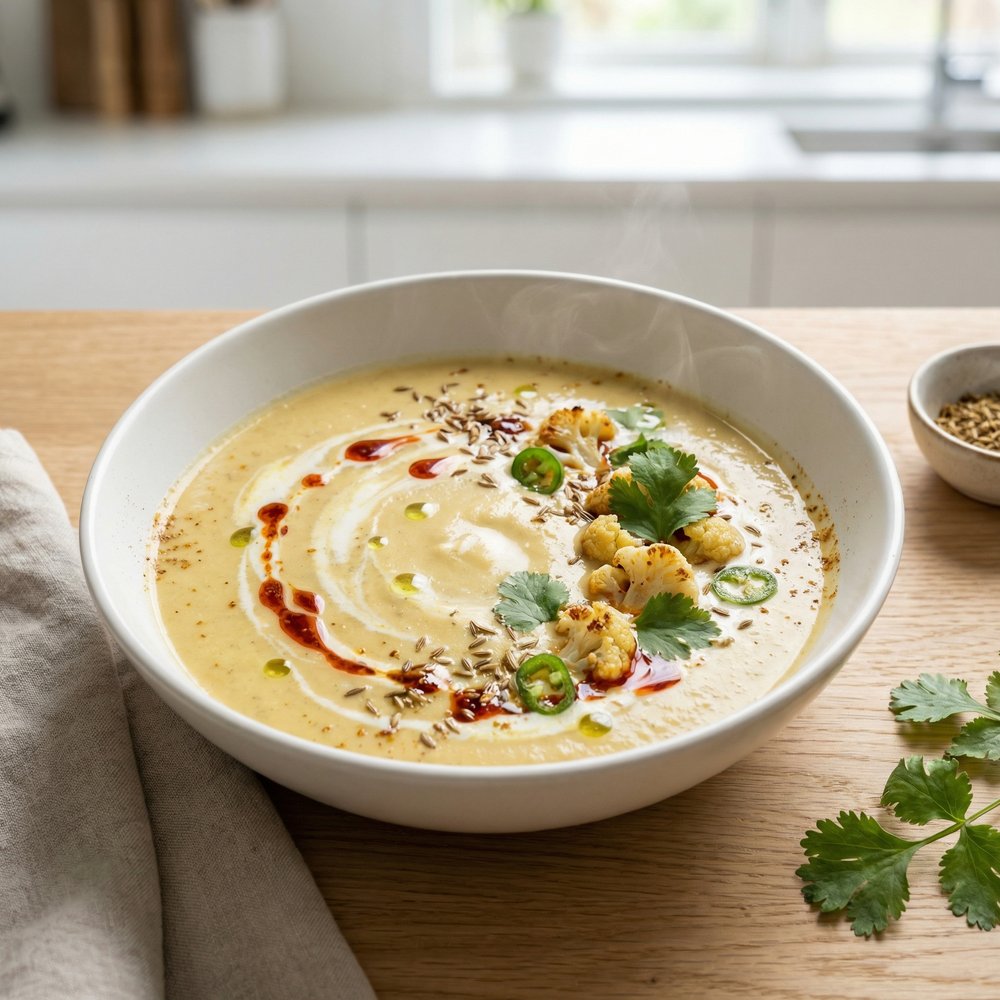 Curried Cauliflower Soup