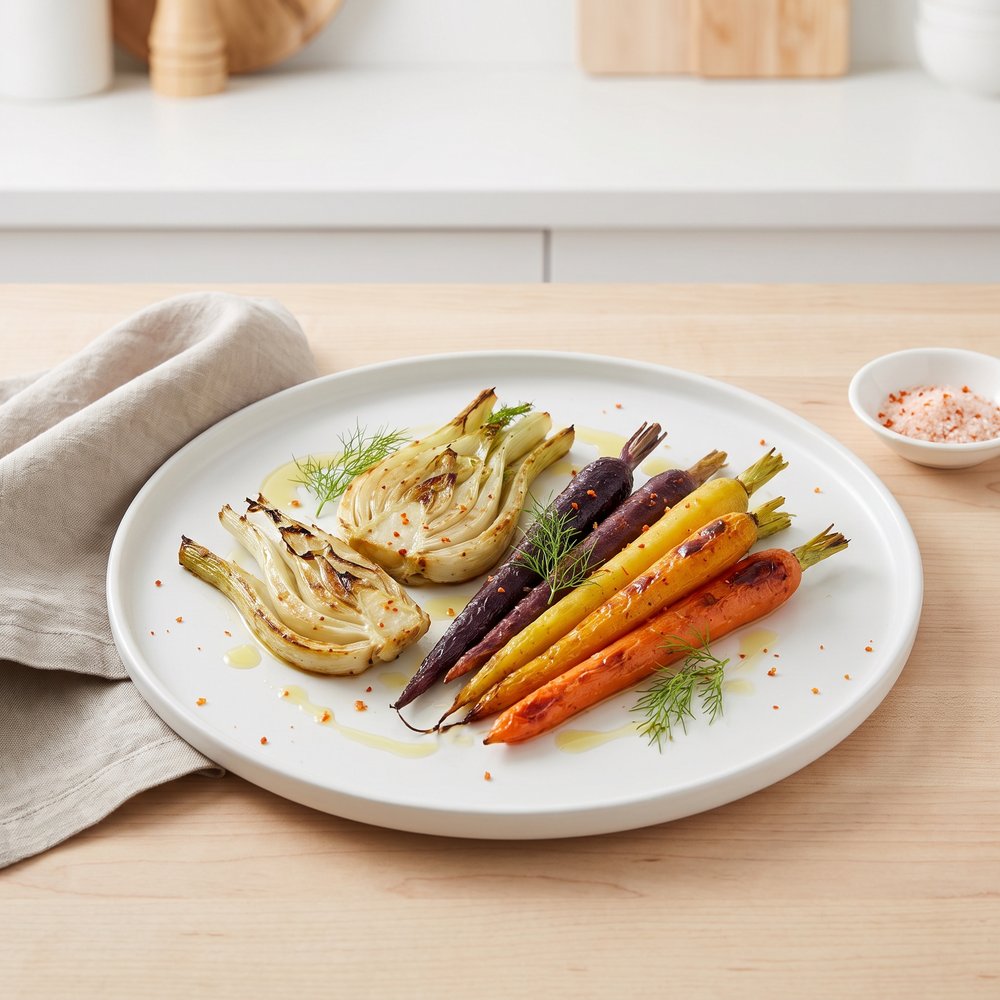 Roasted Fennel and Carrots