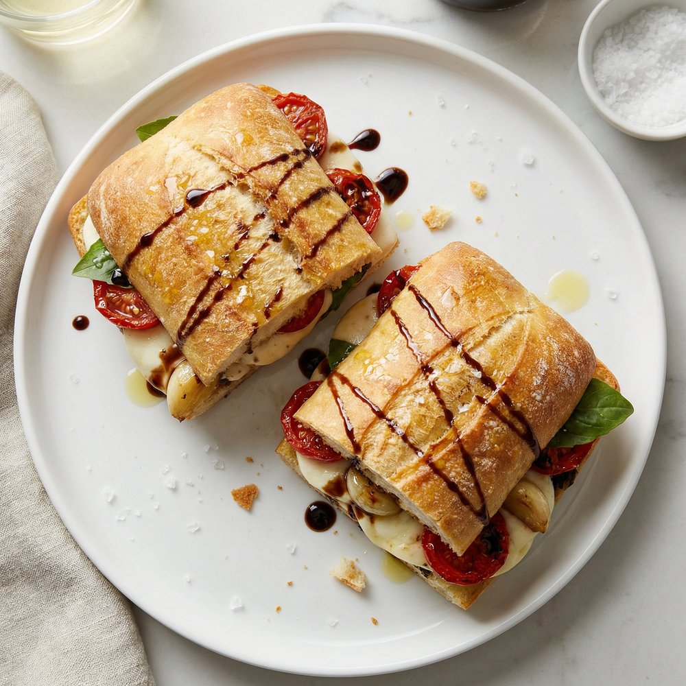 Toasted Caprese Sandwich