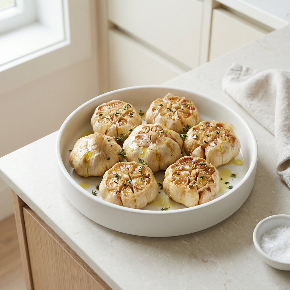 Roasted Garlic without Foil