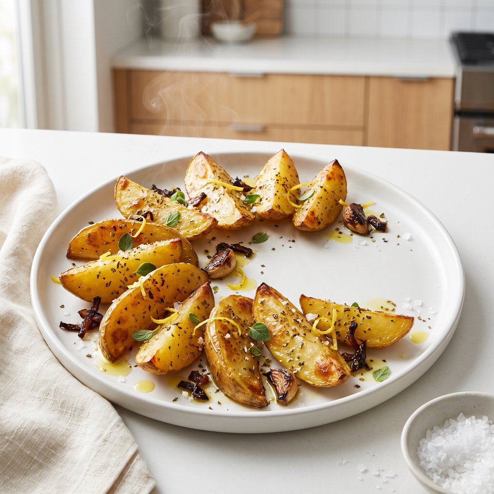 Roasted Greek Lemon Potatoes