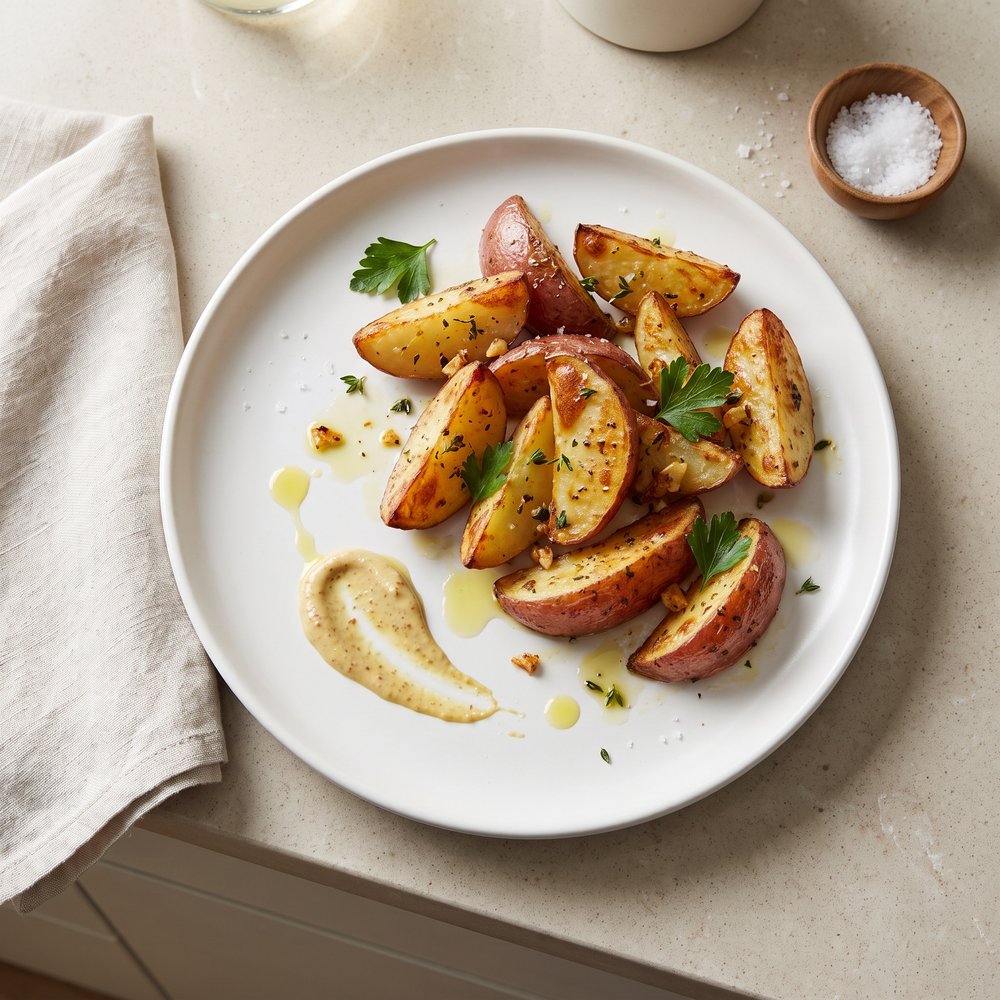 Roasted Potatoes with Dijon