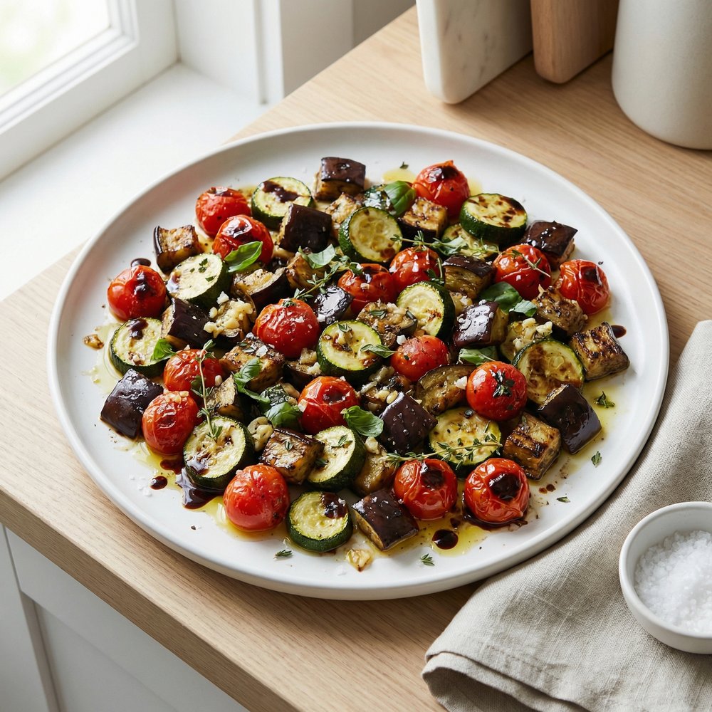 Oven-Roasted Sheet Pan Ratatouille