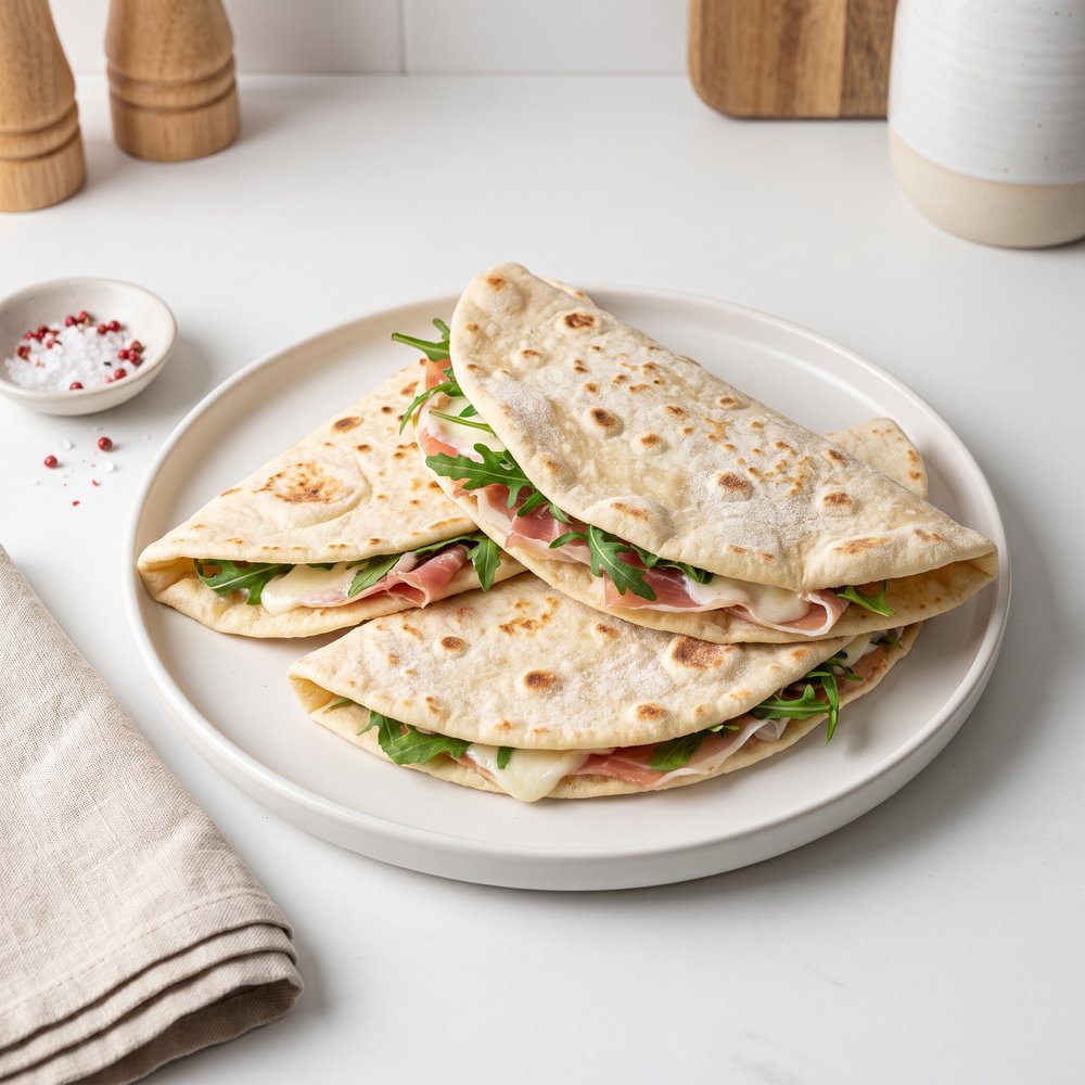 Romagna-Style Piadina (Italian Flatbread)