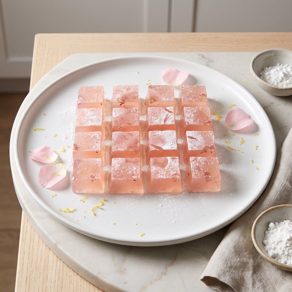 Rose Water Gelees