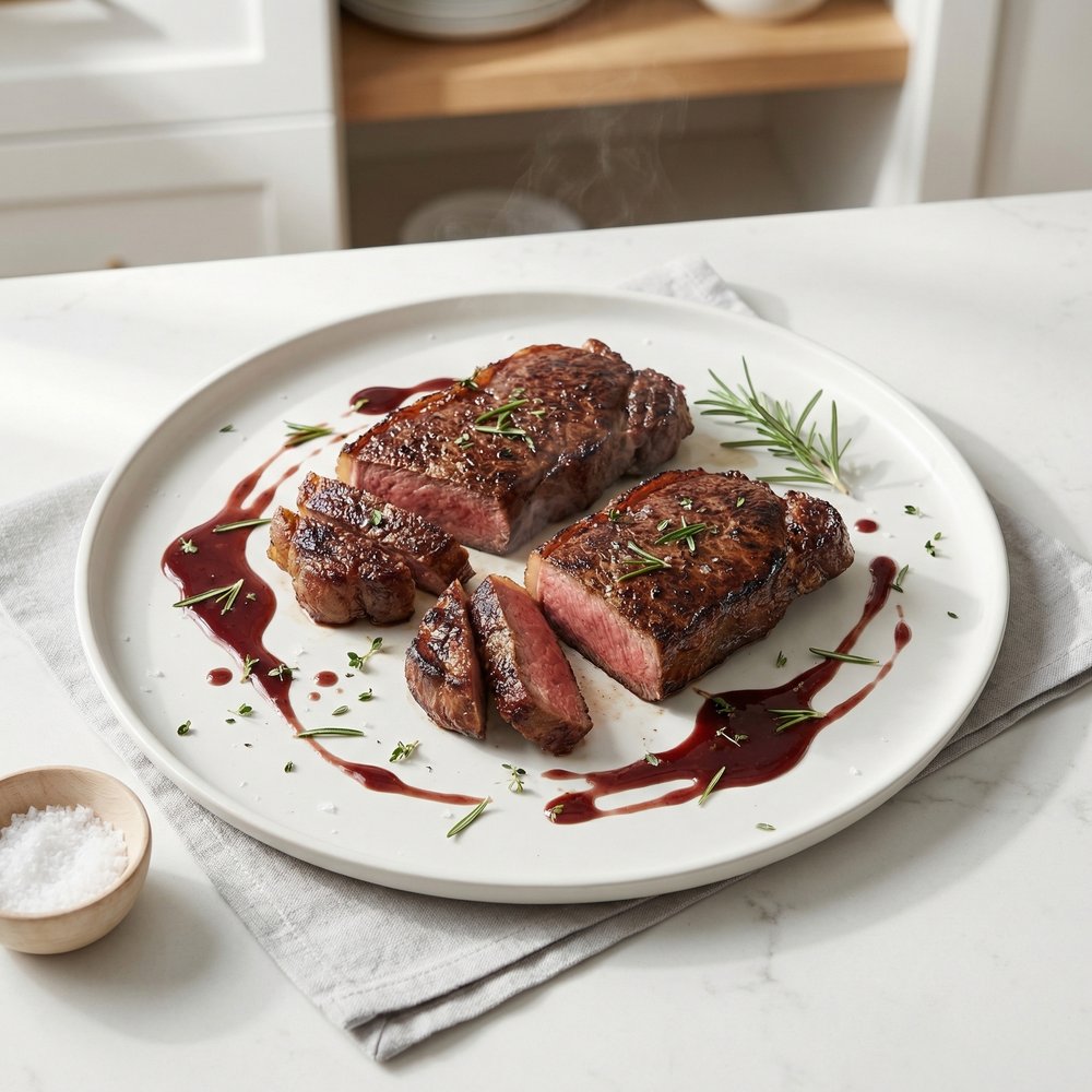 Rosemary-Infused New York Strip Steak