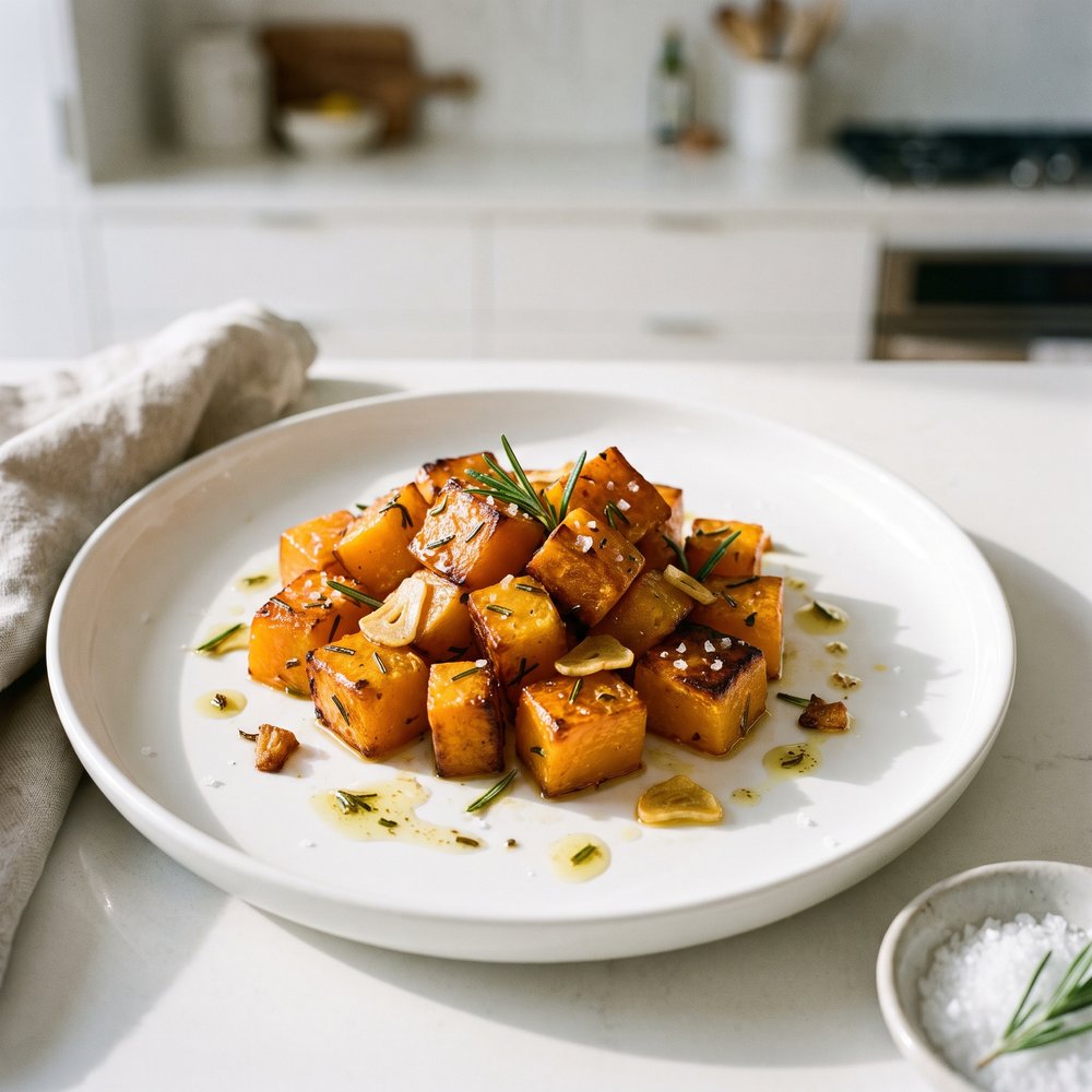 Rosemary Roasted Butternut Squash
