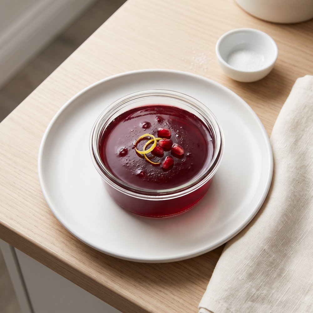 Ruby Pomegranate Jelly