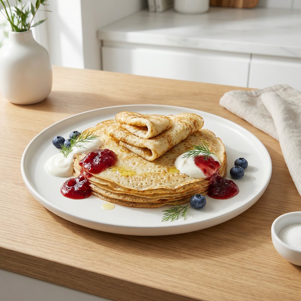 Easy Blini (Russian Pancake)