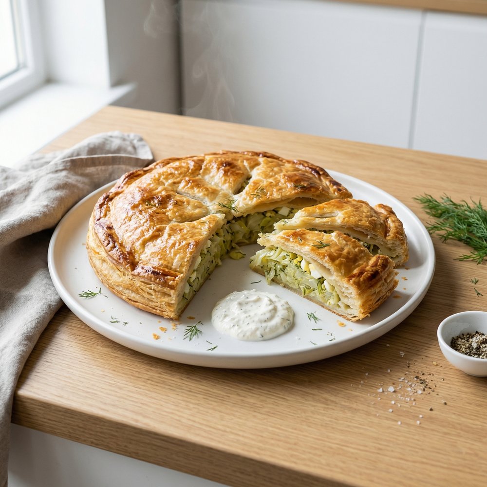 Russian Cabbage Pie