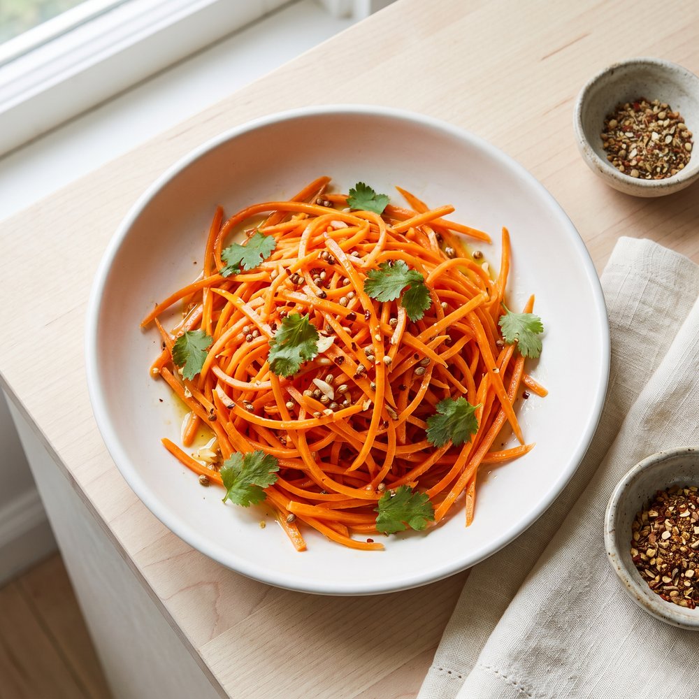 Russian Carrot Salad (Korean-Style)