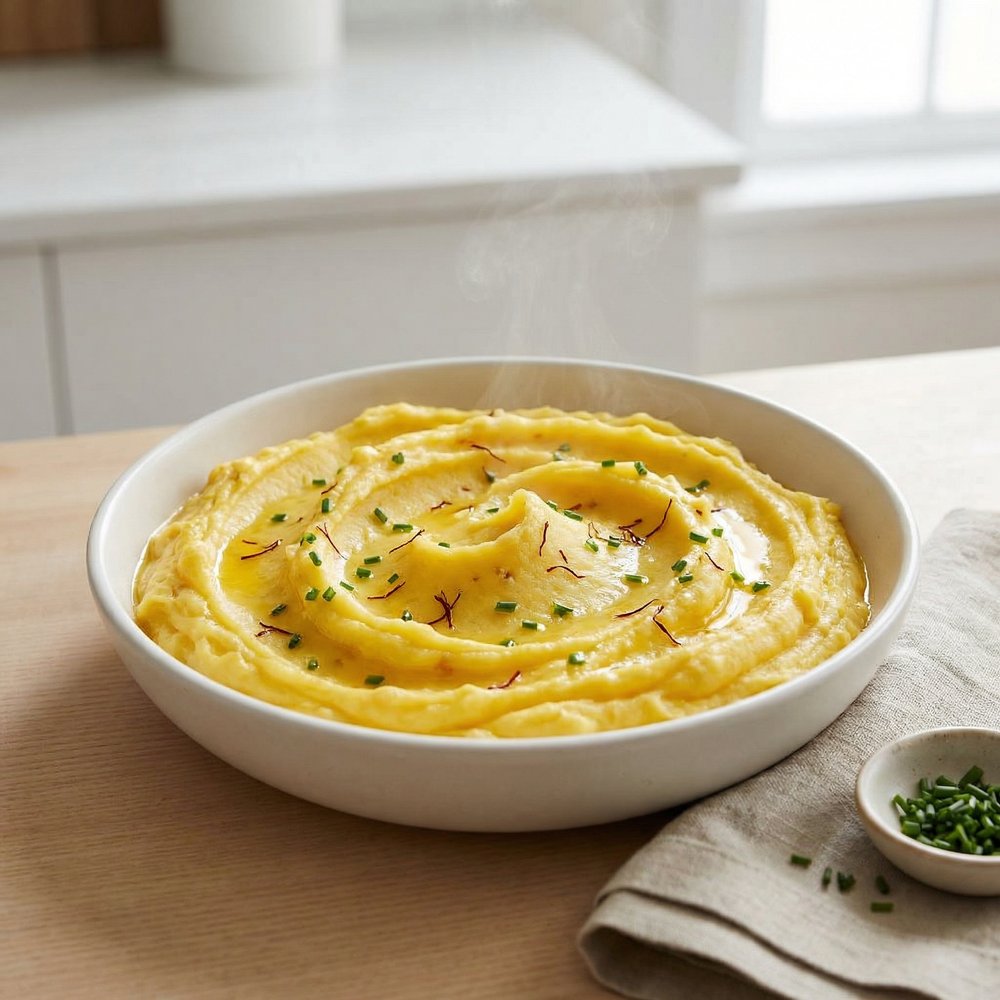 Golden Saffron Yukon Gold Mash