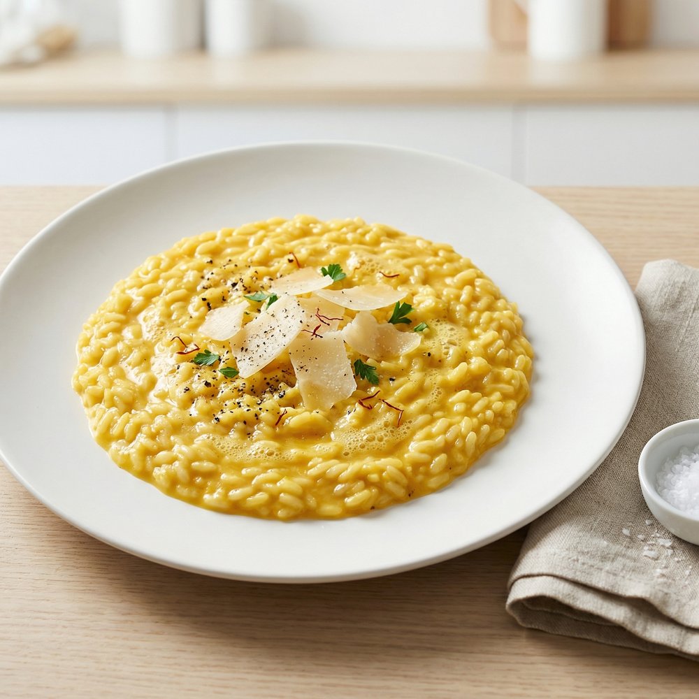Milan-Style Saffron Risotto