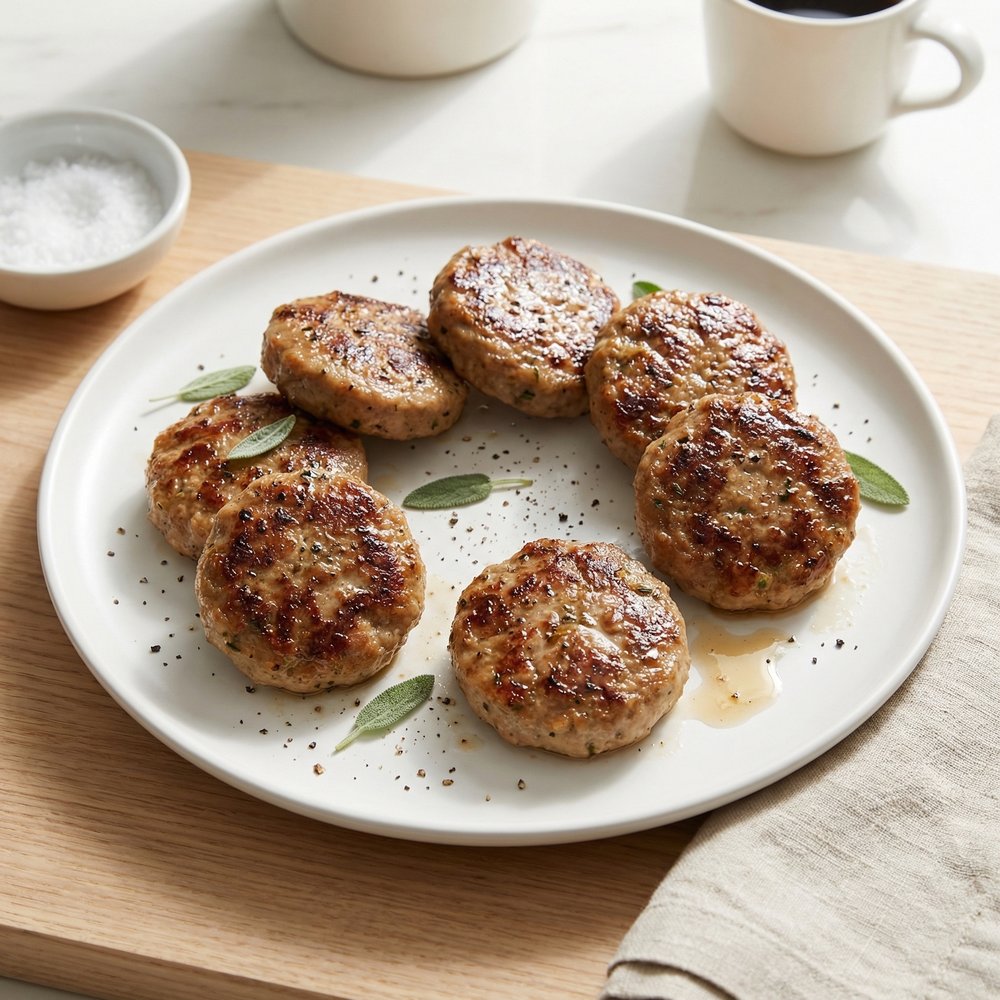 Mom’s Homemade Turkey Sausage Patties