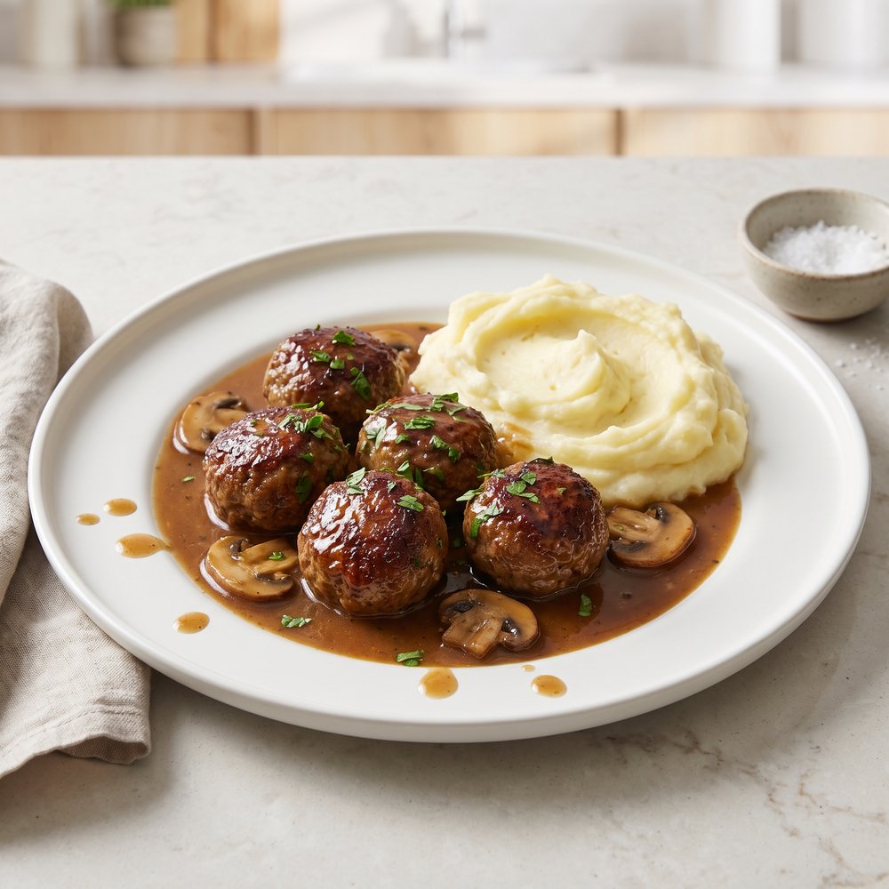 Salisbury Steak Meatballs