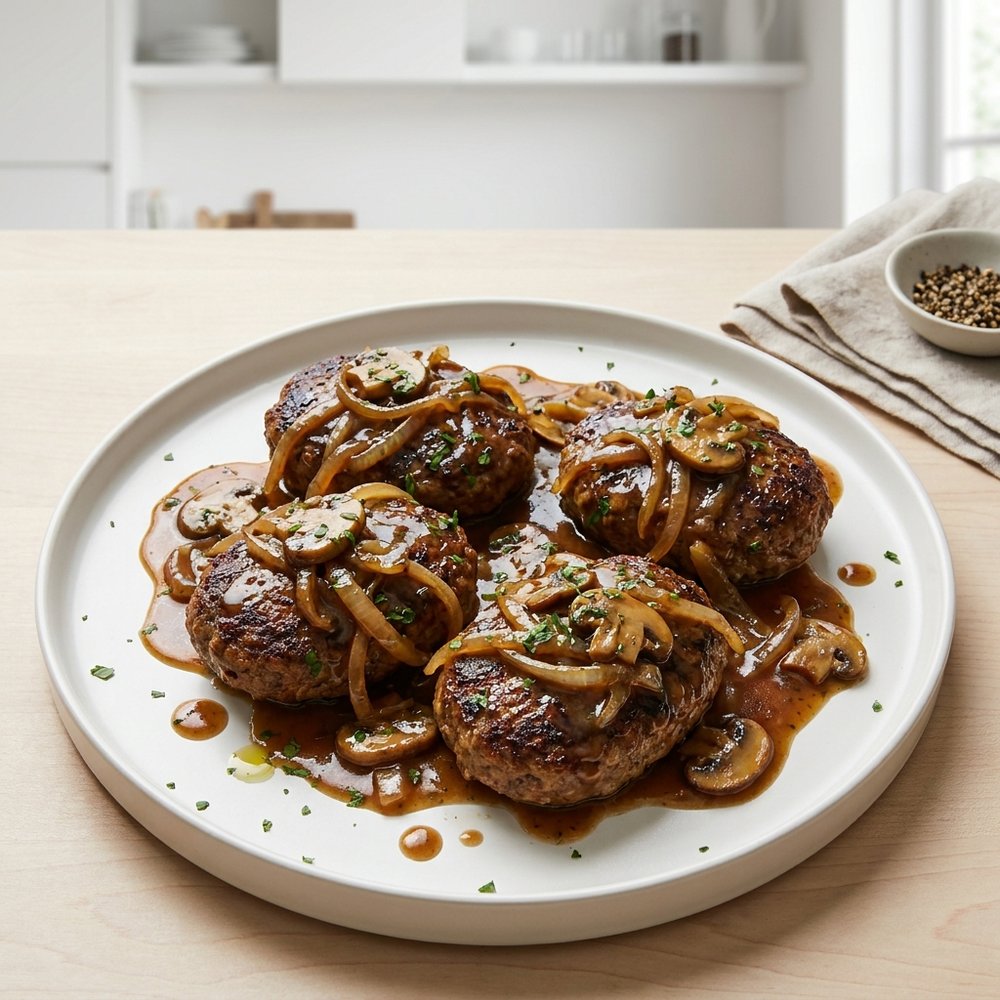 Salisbury Steak with Mushrooms
