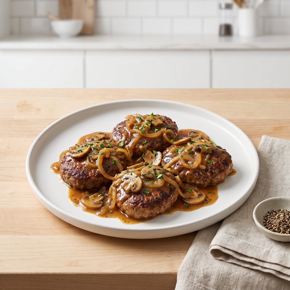 Salisbury Steak with Mushrooms