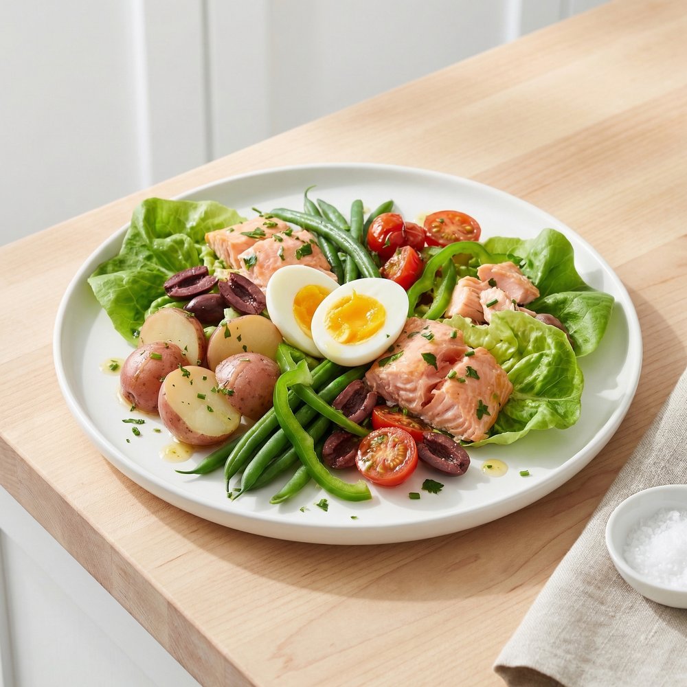 Niçoise-Style Salmon Salad