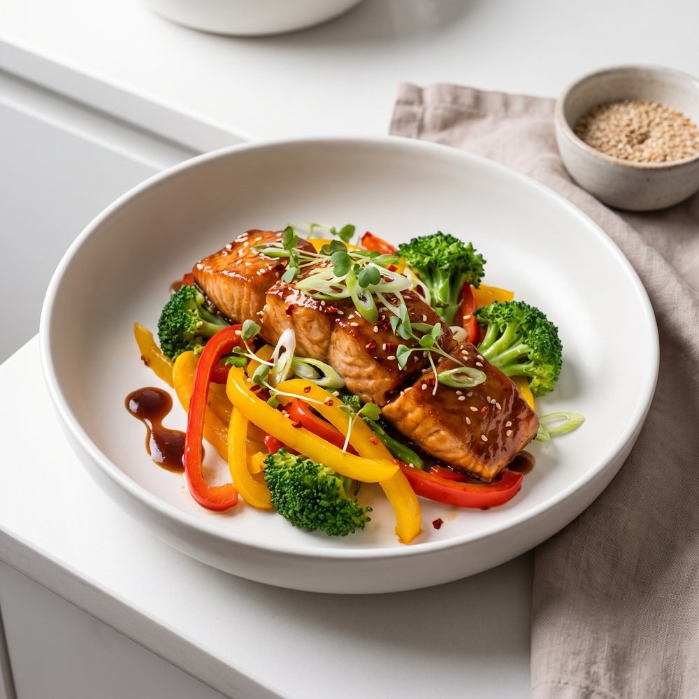 Salmon Stir-Fry