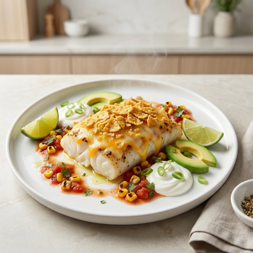 Oven-Baked Mexican Cod