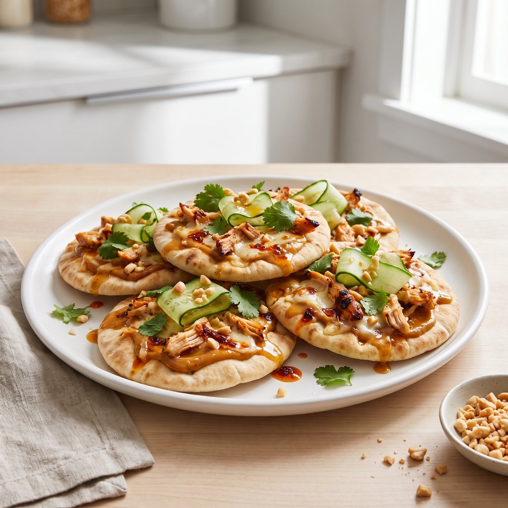 Satay Chicken Pizza