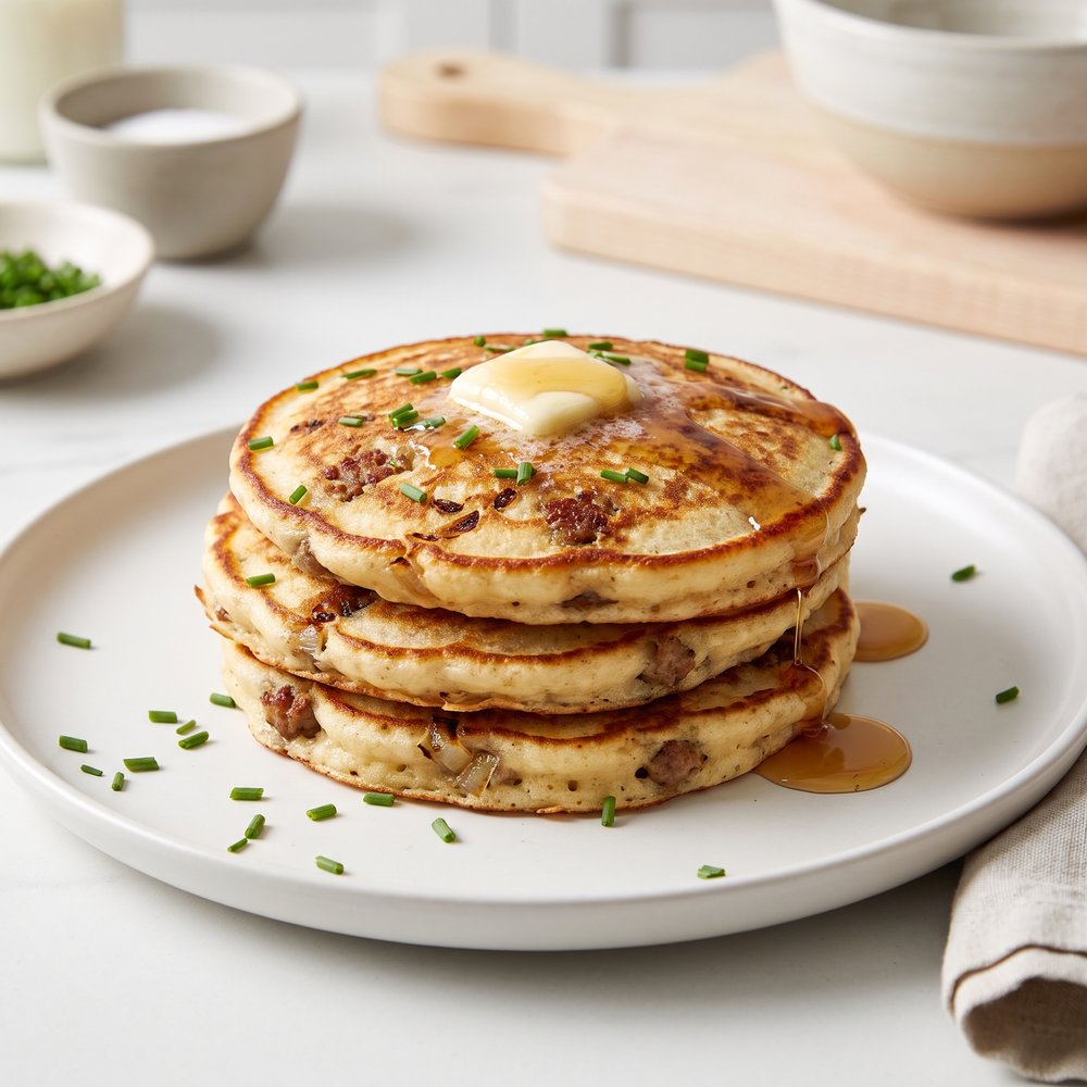 Sausage-Stuffed Pancakes