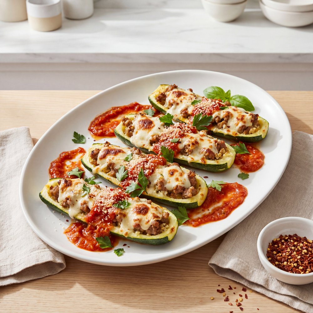 Stuffed Zucchini