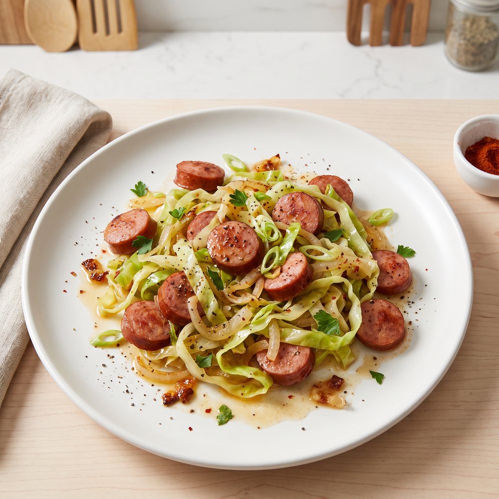 Sausage and Cabbage Skillet