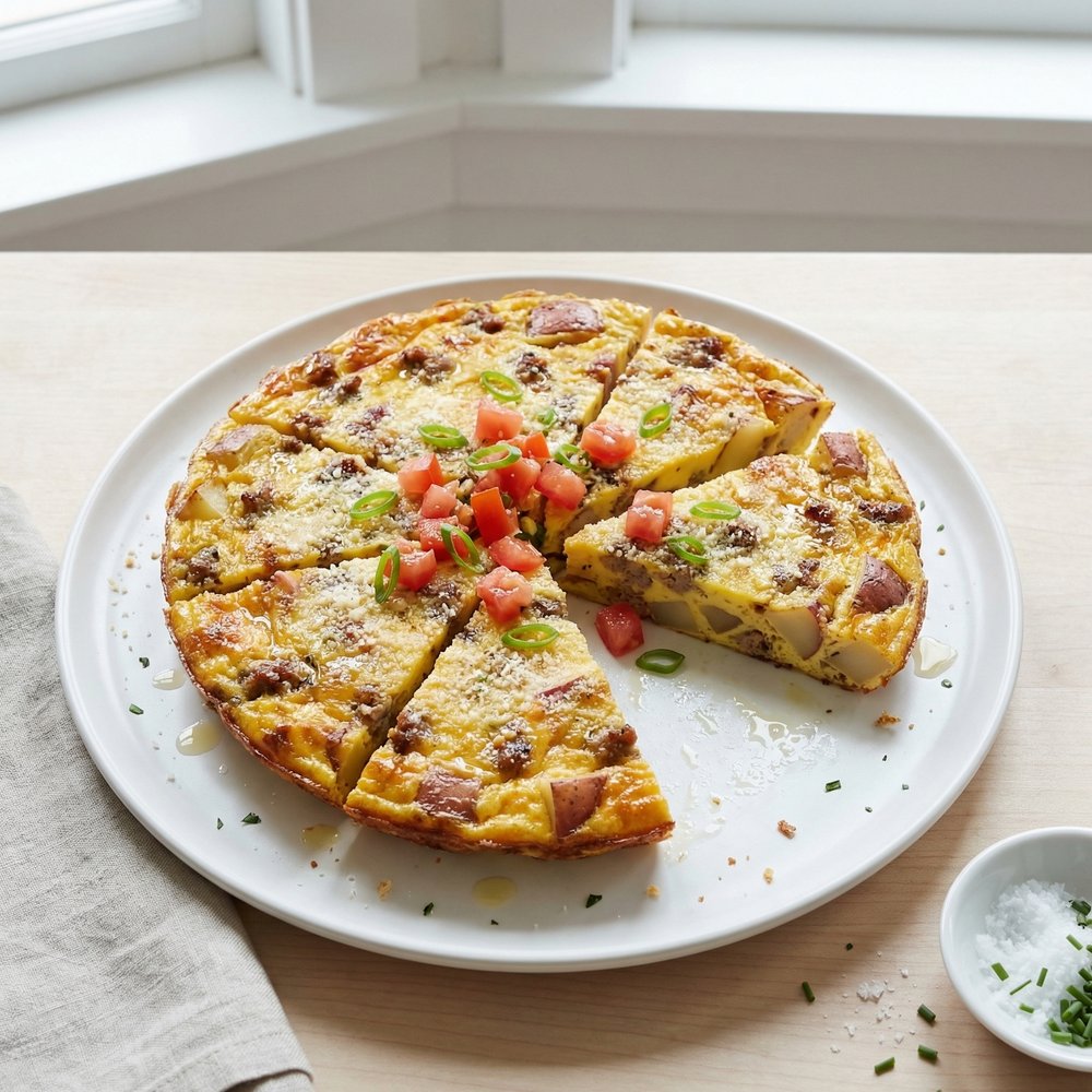 Hearty Sausage and Potato Frittata