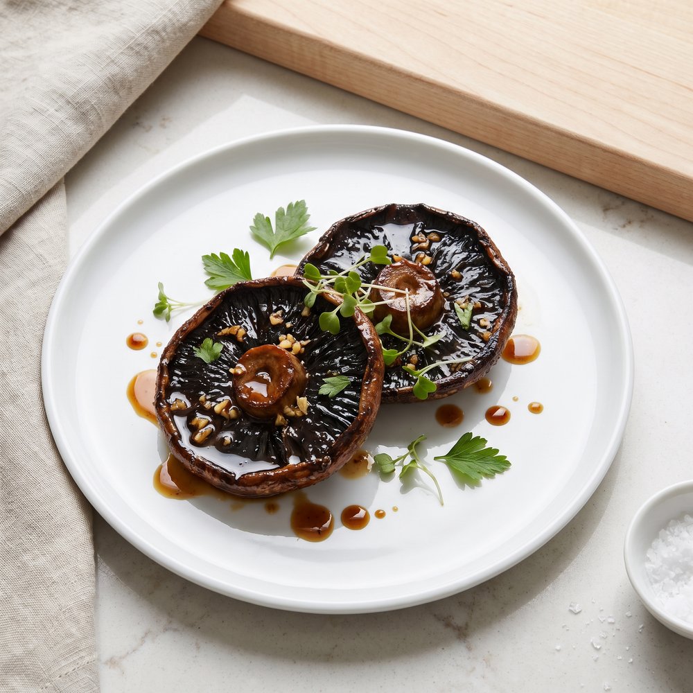 Savannah's Top Marinated Portobello Caps