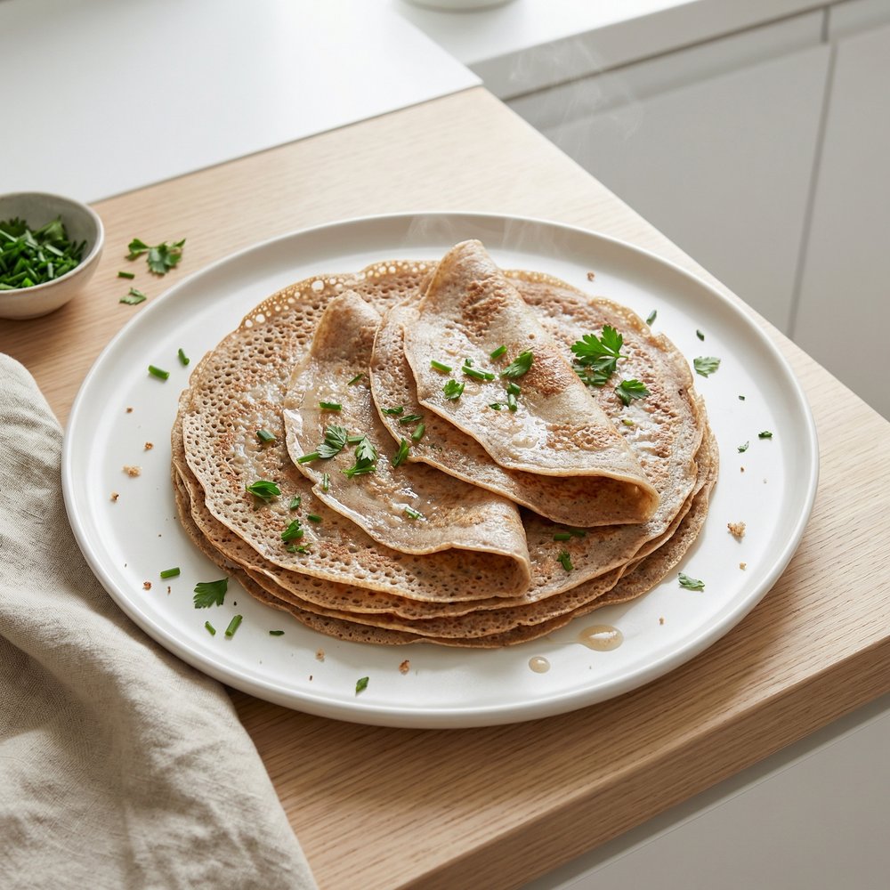 Hearty Buckwheat Crêpes