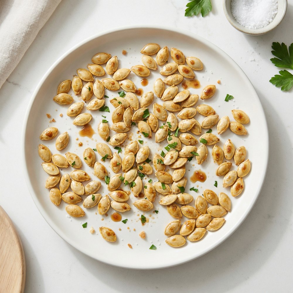 Roasted Spiced Pumpkin Seeds