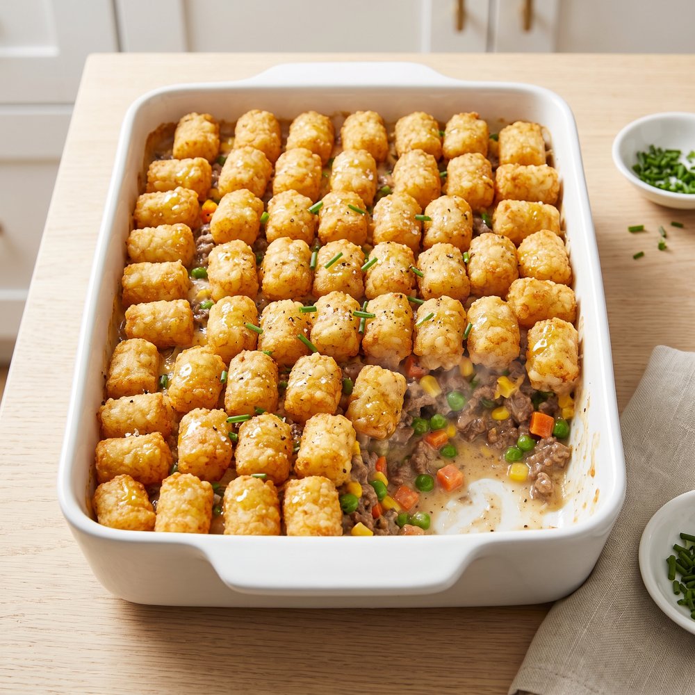 Savory Tater Tot Casserole