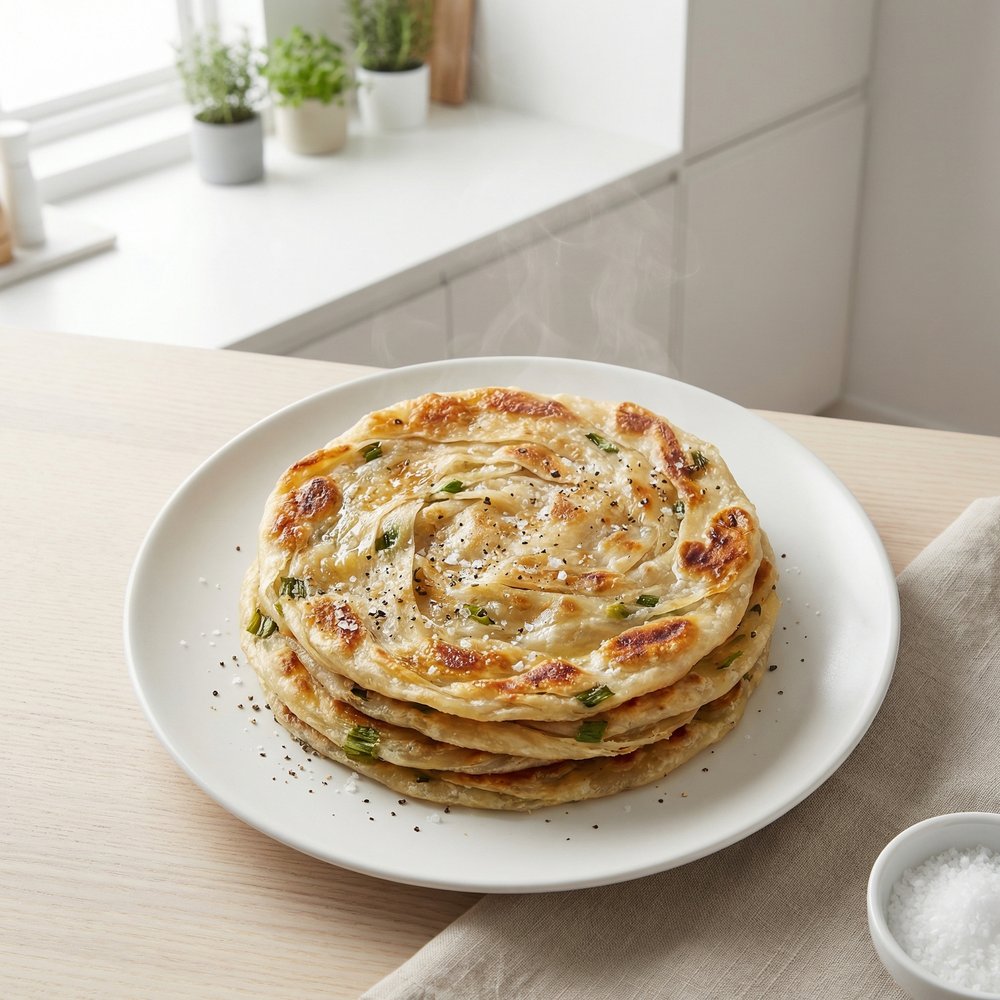Scallion Flatbread Pancakes