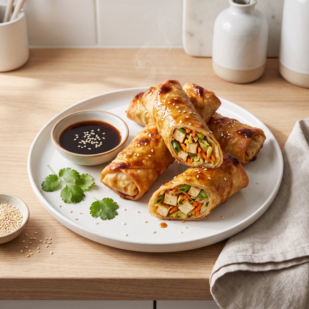 Scrumptious Oven-Baked Egg Rolls Recipe