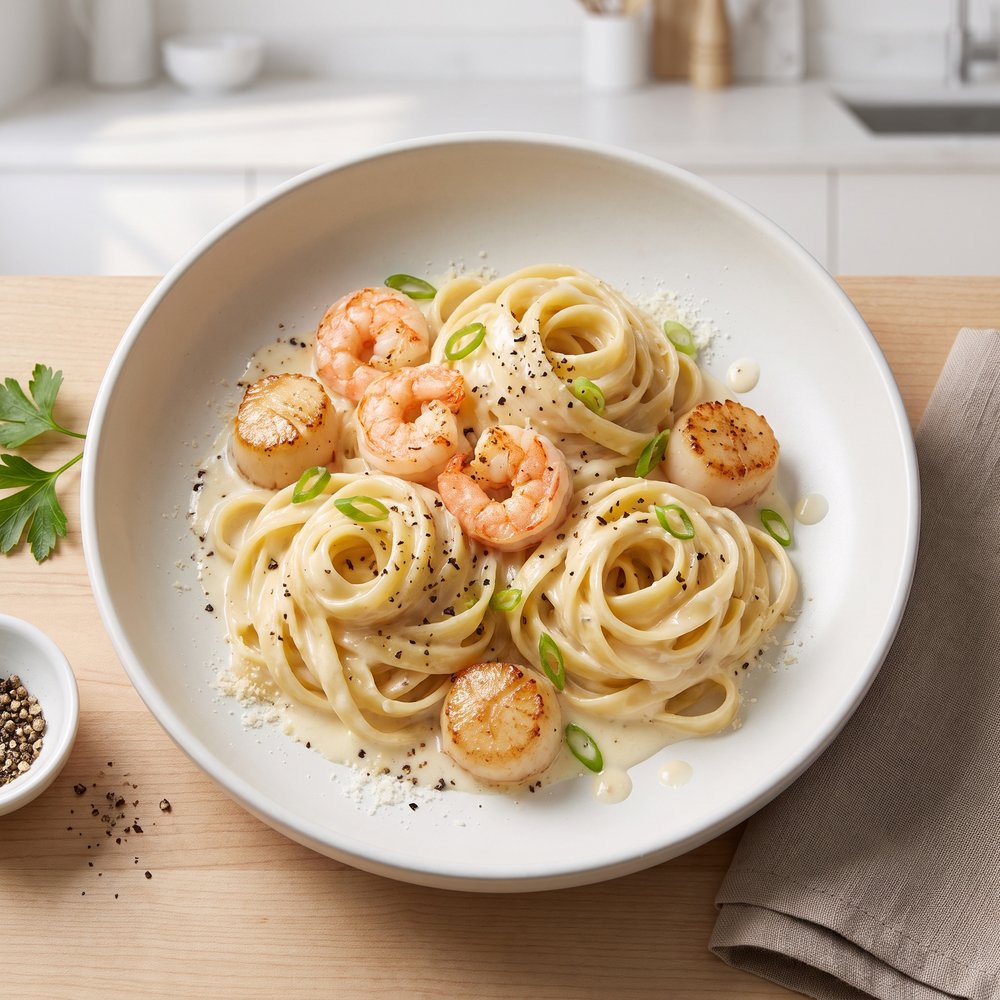 Seafood Fettuccine