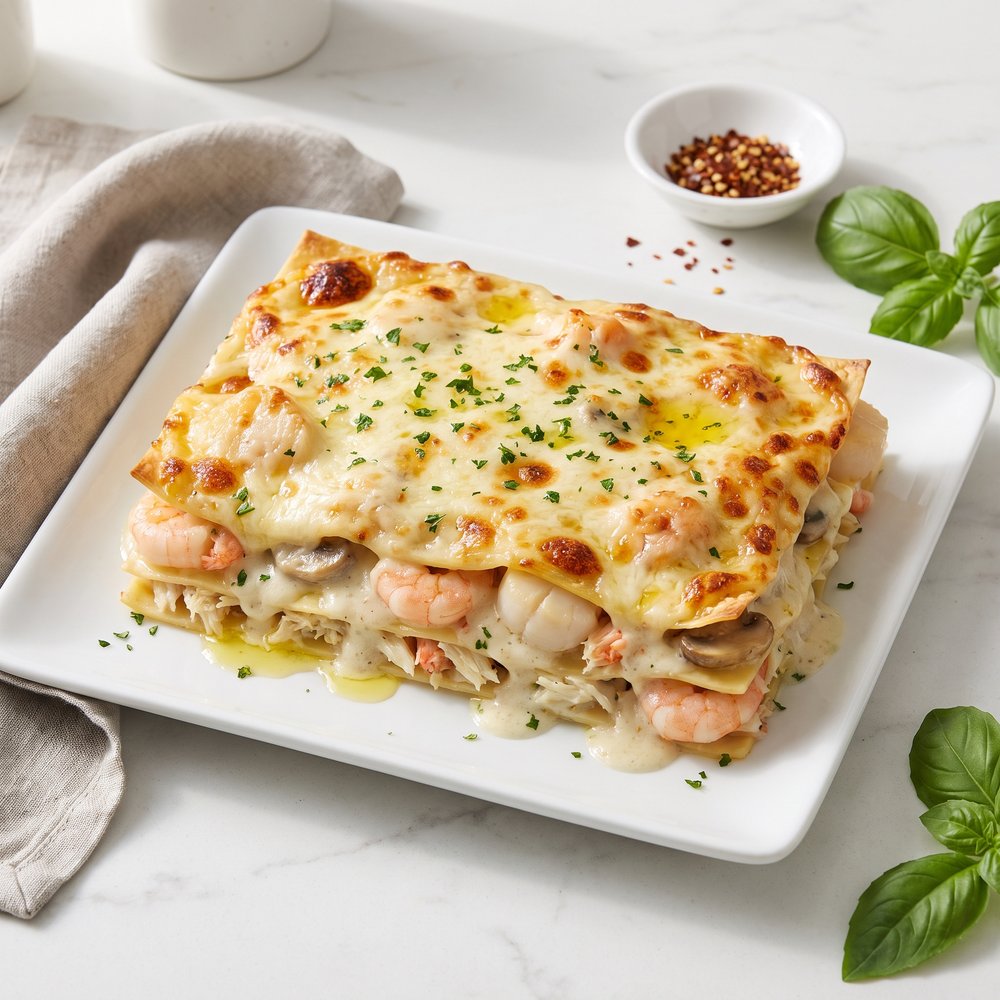 Seafood Lasagna, Version Two