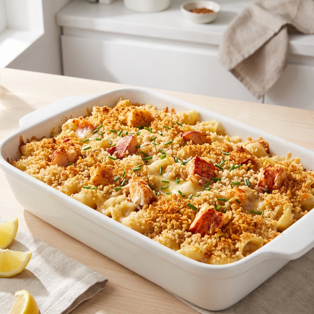 Seafood Mac and Cheese