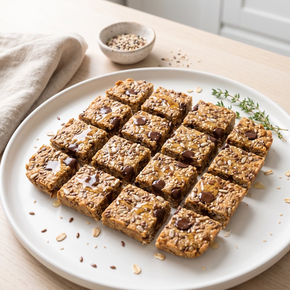 Seed-Packed Energy Snack Bars