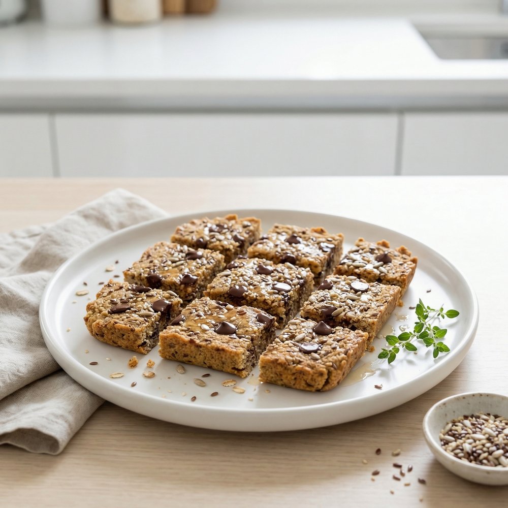 Seed-Packed Energy Snack Bars