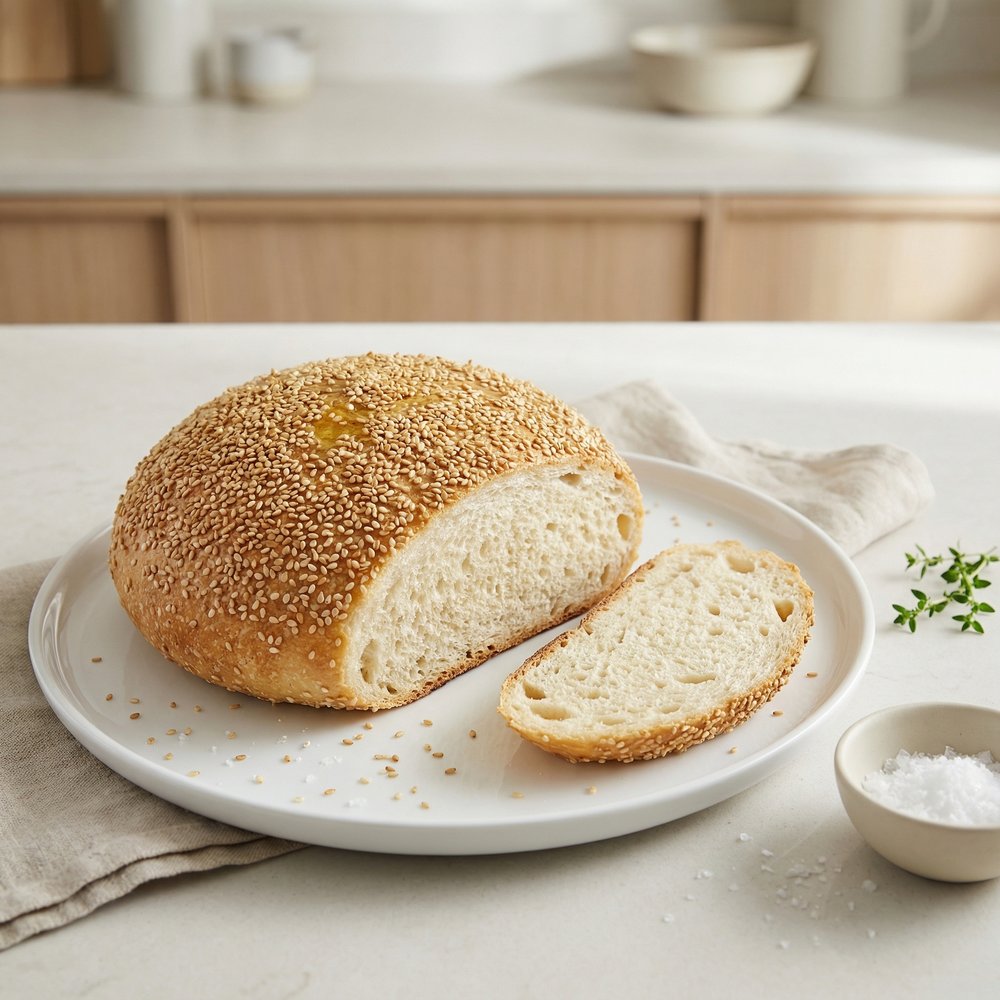 Crockpot No-Knead Bread