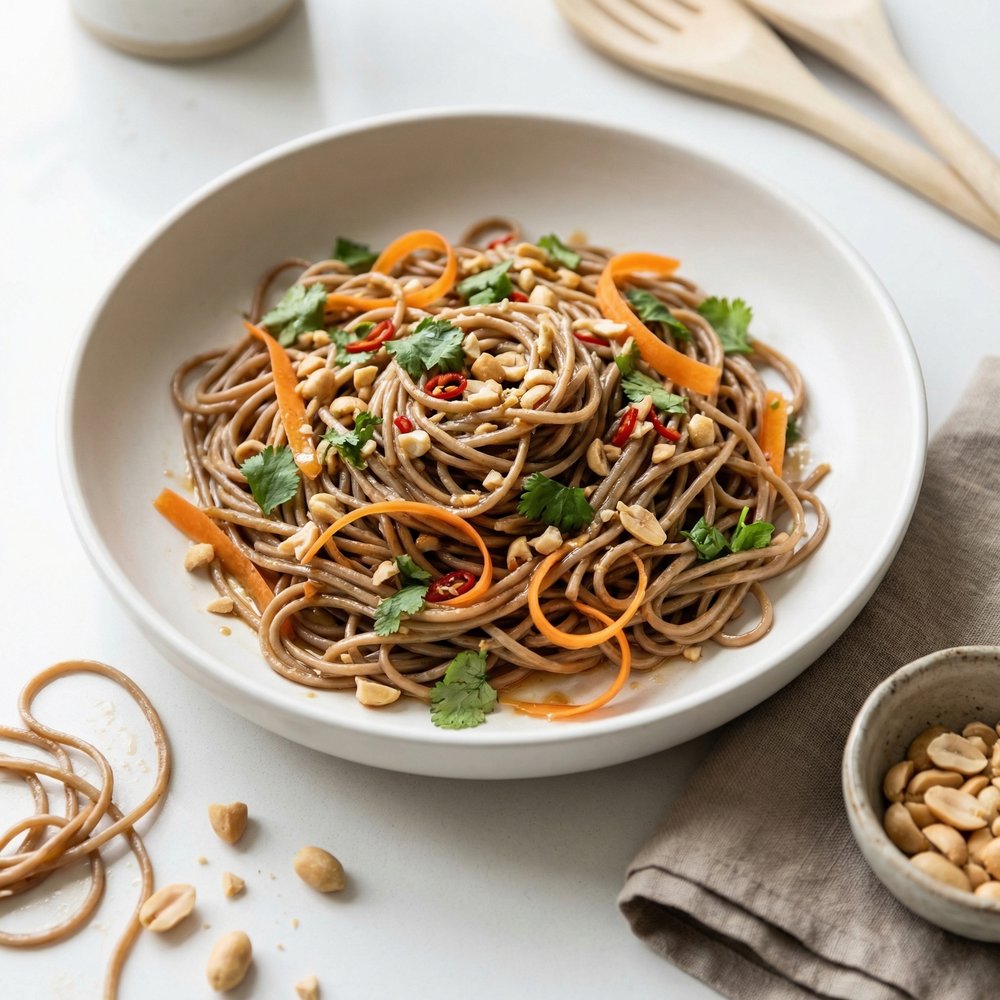 Chilled Thai-Style Soba Noodle Salad